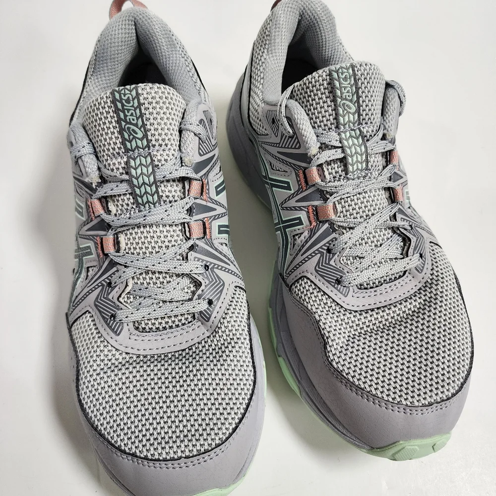 ASICS gel-venture 8 walking shoes Womens size 9 in silver and gray - Picture 7 of 16